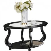 Журнальные столы - Стол журнальный "Овация С" на колесах